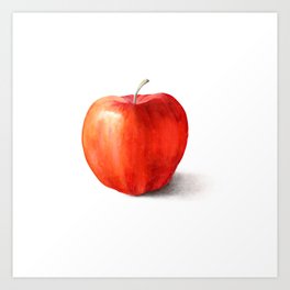 The Apple Art Print