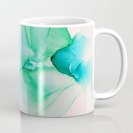 Diaphanous Green Coffee Mug | Mintphonecase, Mintart, Minttapestry, Alcoholink, Mintshowercurtain, Mintcurtains, Mintduvetcover, Mintpillow, Mintblanket, Painting 