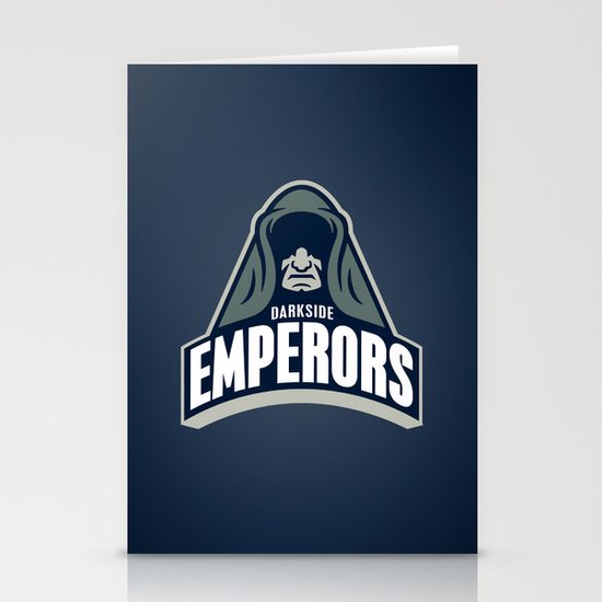 DarkSide Emperors -Blue Stationery Cards