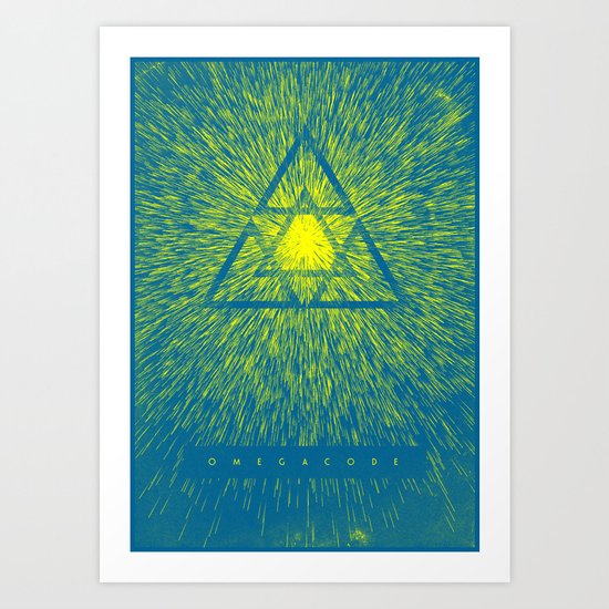 Omega Code - Shine Art Print