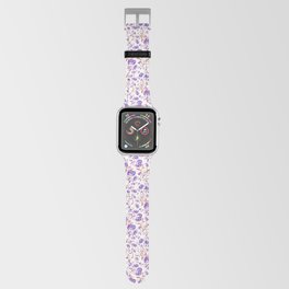 Amethyst flowers – series 2 pattern 3 A Apple Watch Band