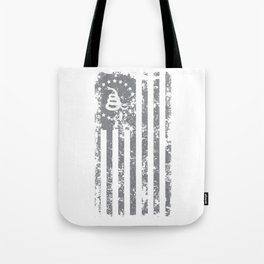 America USA Patriotic Vintage Gifts Gadsden Flag Snake Tote Bag