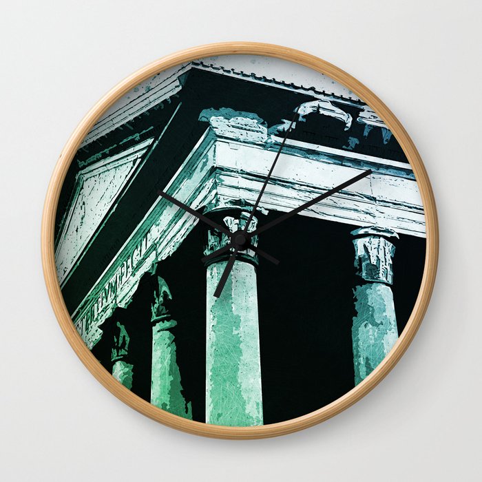 The Roman Pantheon Wall Clock