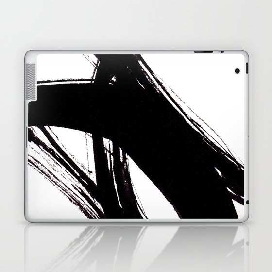Abstract Wall Art Print Black White Minimalist Ab Laptop Ipad Skin By Pdfdecor