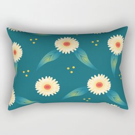 Flowers to make you smile Rectangular Pillow