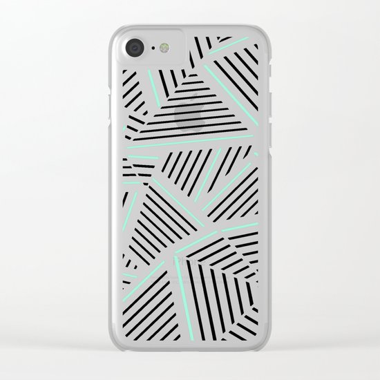 Ab Linear Zoom With Mint Clear iPhone Case