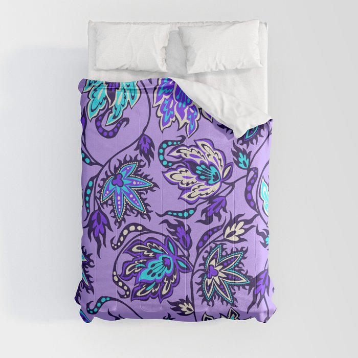 Protea Batik Hawaiian Tropical Floral Comforter