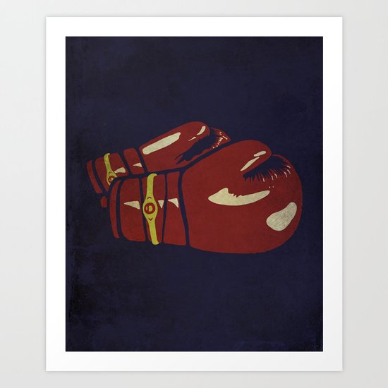 Power Boxing Art Print