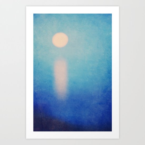 Full Moon Rising Art Print