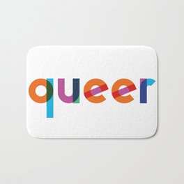 Queer design LGBTIQ community Bath Mat
