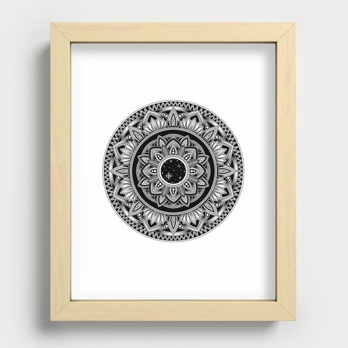 Mandala art for wall frame sales