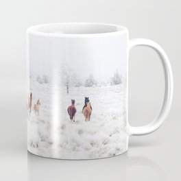 Winter Horses Mug