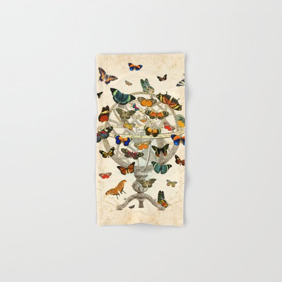 Butterfly House Hand & Bath Towel