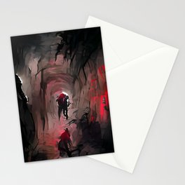 Escape From The Depths Stationery Card