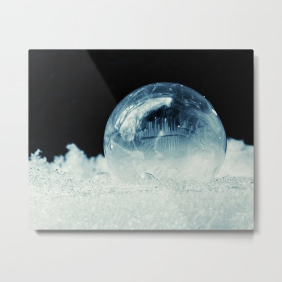 frozen little world Metal Print