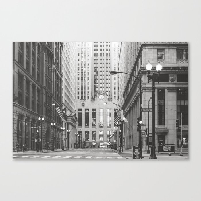 LaSalle & Adams - Chicago Photography Canvas Print