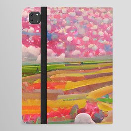 Flower Fields 14 iPad Folio Case
