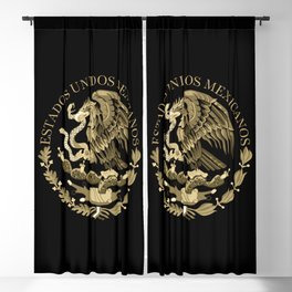 Mexican seal of Mexico  Blackout Curtain