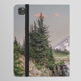 North Cascade Waterfall iPad Folio Case