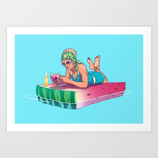 Watermelon Art Print