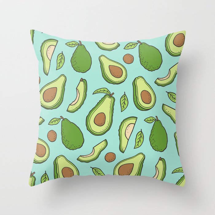 Avocado green throw pillows discount