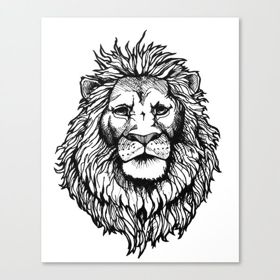 Lion Canvas Print