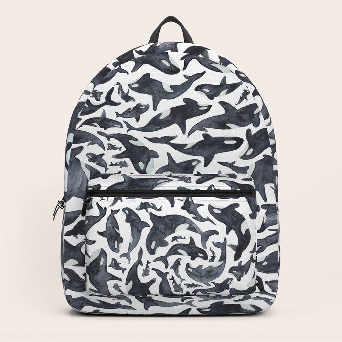 Whale, Orca Backpack by Elena ONeill Society6