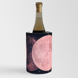 Pink Moon Phases Wine Chiller