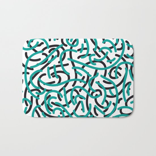 woke up Bath Mat