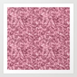 Luxury Pink Sparkle Pattern Art Print