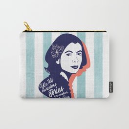 We Tell Stories - Joan Didion Carry-All Pouch