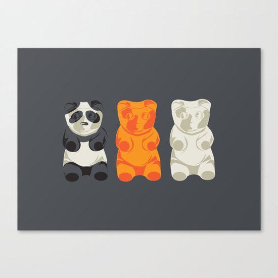 You don't fit in. Canvas Print