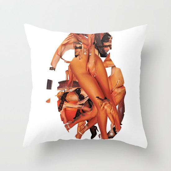SEX BOMB!!! Throw Pillow