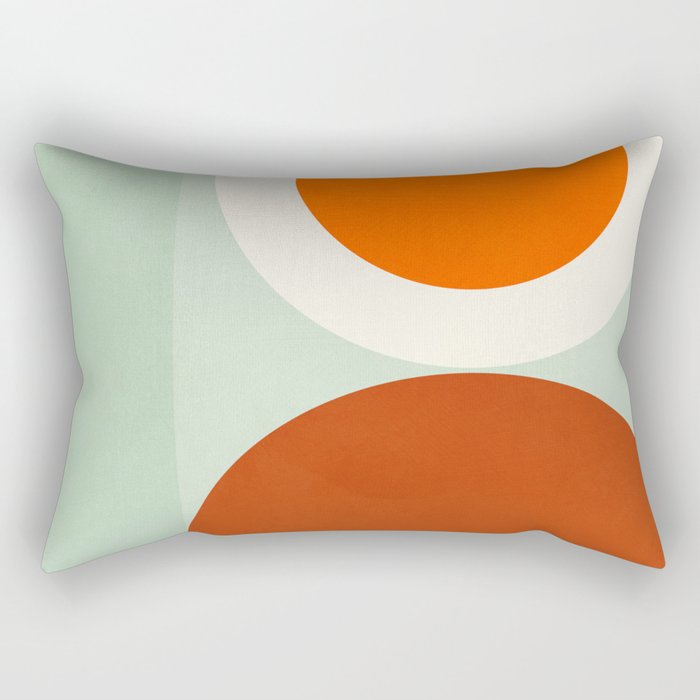 think big shapes geometric Rectangular Pillow