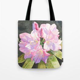 Pink Rhododendron Tote Bag