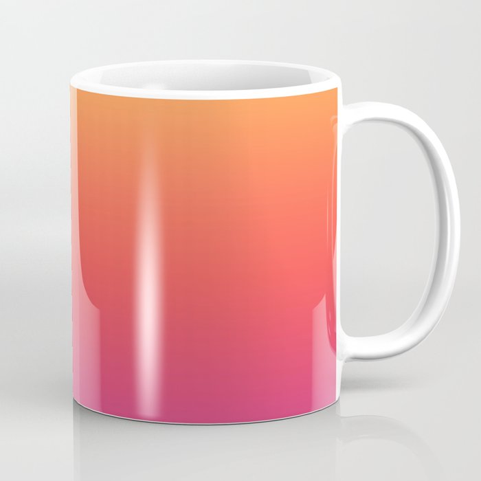 Ombre Colorful Summer Gradient Pattern Coffee Mug