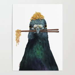 Ramen Pigeon No. 1 Poster