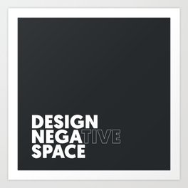 Design the Space Art Print