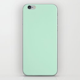 Spearmint Toothpaste Green iPhone Skin