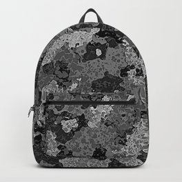 Gray Abstract Camouflage Backpack | Camo, Graycamo, Militia, Gray, Digital, Camouflage, Graphicdesign, Urban, Graycamouflage, Military 