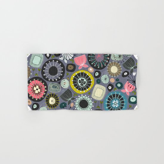 blooms amethyst Hand & Bath Towel