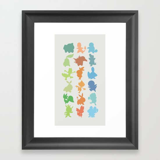 The Starters Framed Art Print