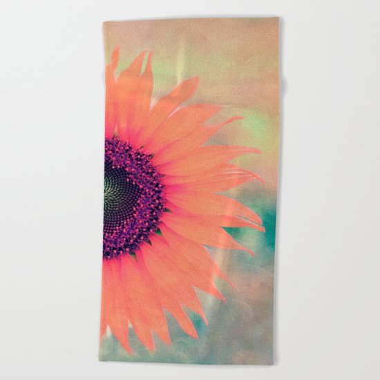 Flower I Beach Towel