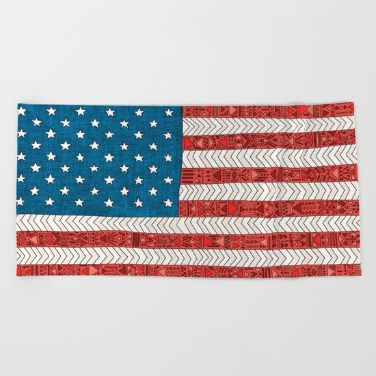 USA Beach Towel
