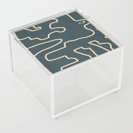 Abstract line art 175 Acrylic Box