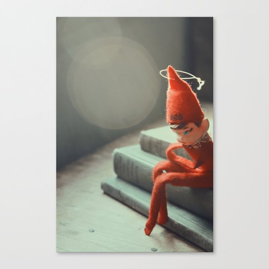 Howard the Christmas Elf Canvas Print