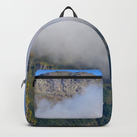Autumn Mountain Fog - Alaska Backpack