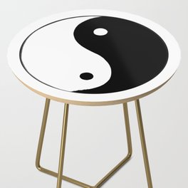 Yin and Yang BW Side Table