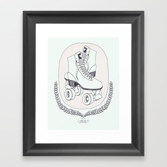 New Blades Framed Art Print