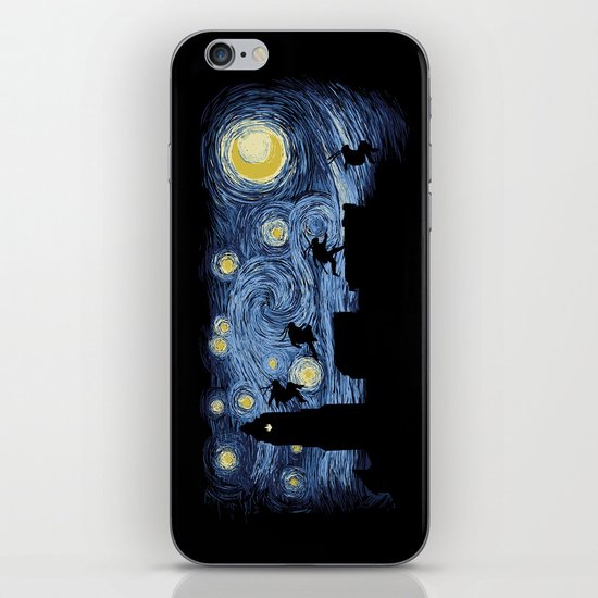 Starry Fight iPhone & iPod Skin